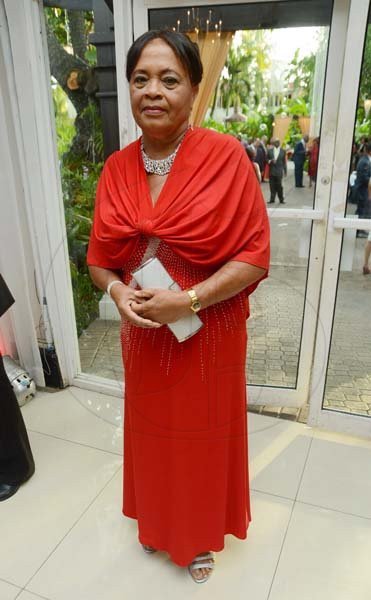 Rudolph Brown/Photographer
Eulyn Tulloch at her renewal of vows and exchange of rings at her 40th Wedding Anniversary at the Terra Nova Hotel in Kingston on Saturday, August, 3, 2013