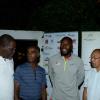 Winston Sill/Freelance Photographer
Dinner for Athletes who participated in the Jamaica International Invitational (JII) track and field meet, held at the Jamaica Pegasus Hotel, New Kingston on Friday night May 2, 2014. Here are Rainford Wint (left); Donald Quarrie (second left); Lashawn Merritt (centre); Dr. Warren Blake (second right); and Terri-Karelle Reid (right).