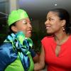 Rudolph Brown/Photographer
Christine Flowers greets Kenia George at the Caribbean Airlines awards and Corporate Event at the Jamaica Pegasus Hotel on Friday, November 15, 2013
