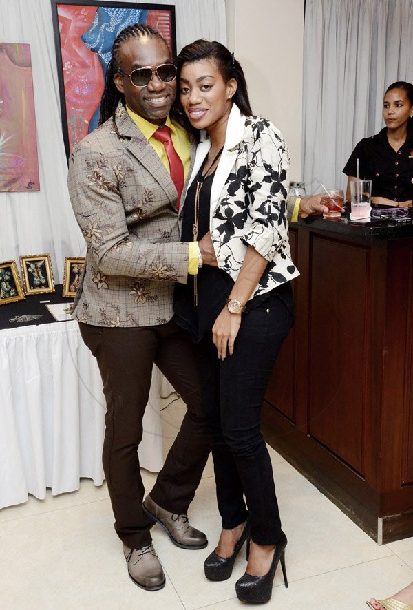 Winston Sill/Freelance Photographer
The 12th Annual Caribbean Hall of Fame Awards for Excellence 2014 function, held at the Jamaica Pegasus Hotel, New Kingston on Saturday night October 25, 2014. Here are designer Bill Edwards and his daughter Dana.