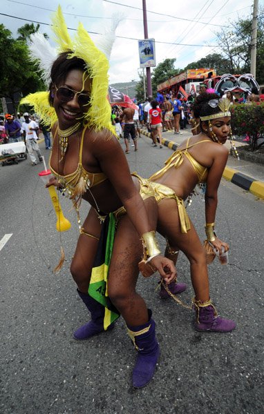 Norman Grindley/Chief Photographer
Carnival road march,
 April 7, 2013.