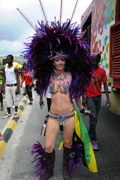 Norman Grindley/Chief Photographer
Carnival road march,
 April 7, 2013.