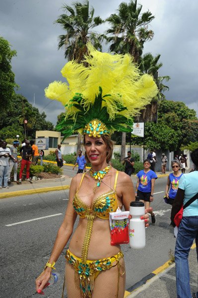 Norman Grindley/Chief Photographer
Carnival road march,
 April 7, 2013.