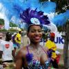 Winston Sill / Freelance Photographer
Bacchanal Jamaica Carnival Road Parade, on the streets of Kingston, held on Sunday April 7, 2013. Here is AnnMerita Golding.