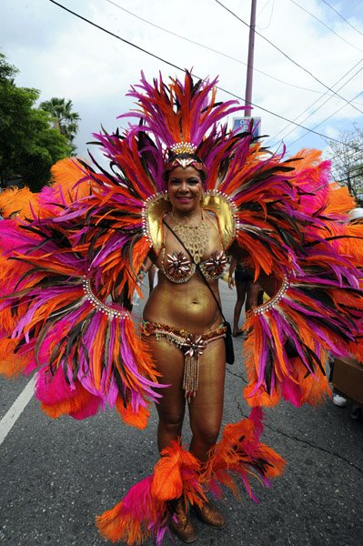 Norman Grindley/Chief Photographer
Carnival road march,
 April 7, 2013.