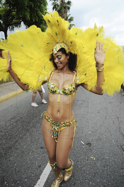 Norman Grindley/Chief Photographer
Carnival road march,
 April 7, 2013.