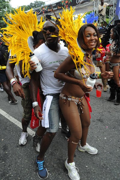 Norman Grindley/Chief Photographer
Carnival road march,
 April 7, 2013.