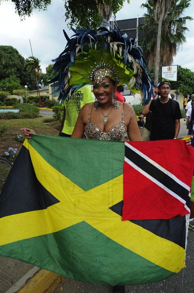 Norman Grindley/Chief Photographer
Carnival road march,
 April 7, 2013.