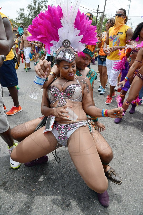Rudolph Brown/Photographer
Carnival Road March in Kingston on Sunday, April 27, 2014