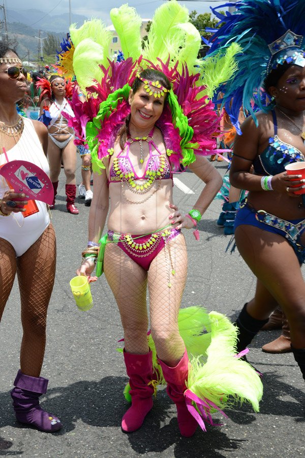 Rudolph Brown/Photographer
Carnival road march on Sunday, April 12, 2015