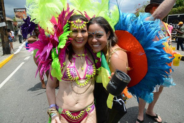 Rudolph Brown/Photographer
Carnival road march on Sunday, April 12, 2015