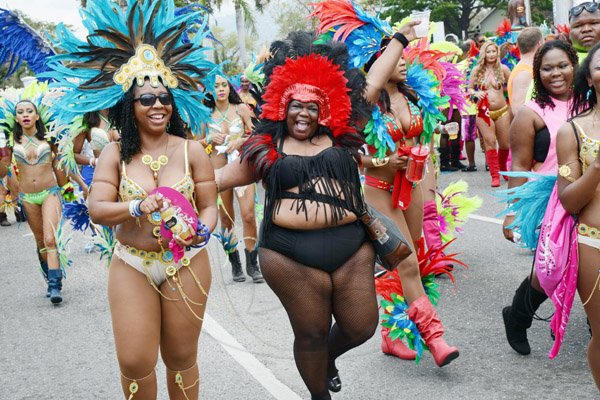 Rudolph Brown/Photographer
Carnival road march on Sunday, April 12, 2015