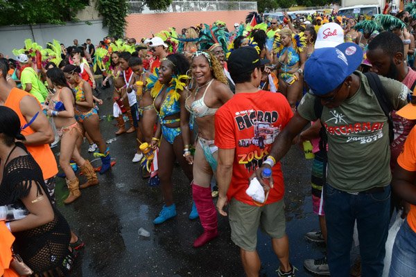 Winston Sill/Freelance Photographer
 Bacchanal Jamaica Road Parade, held on Sunday April 12, 2015.