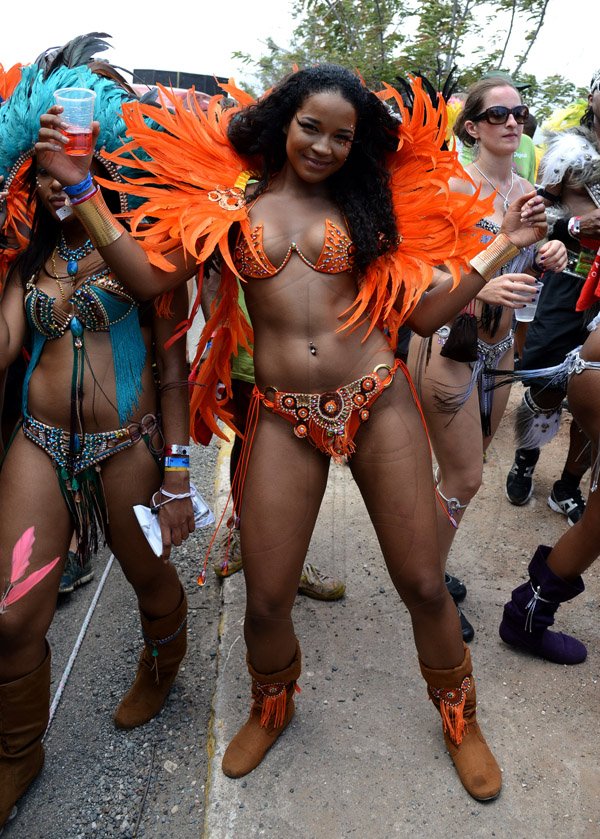 Winston Sill/Freelance Photographer
Bacchanal Jamaica Road Parade, from Mas Camp, Stadium North to Half Way Tree and back, held on Sunday April 27, 2014.