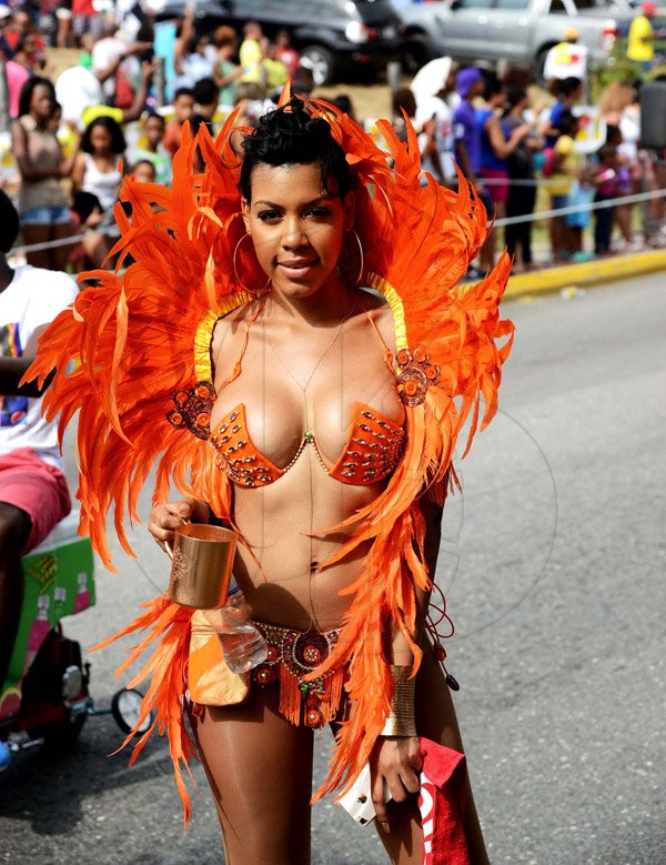 Winston Sill/Freelance Photographer
Bacchanal Jamaica Road Parade, from Mas Camp, Stadium North to Half Way Tree and back, held on Sunday April 27, 2014.