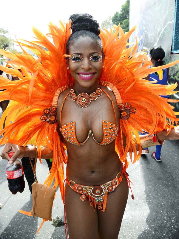 Winston Sill/Freelance Photographer
Bacchanal Jamaica Road Parade, from Mas Camp, Stadium North to Half Way Tree and back, held on Sunday April 27, 2014.