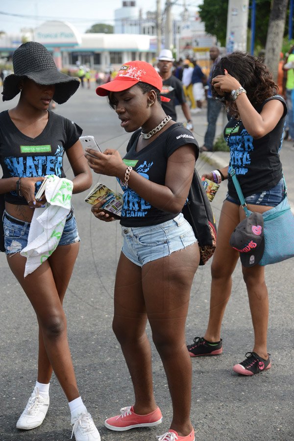 Winston Sill/Freelance Photographer
Bacchanal Jamaica Road Parade, from Mas Camp, Stadium North to Half Way Tree and back, held on Sunday April 27, 2014.