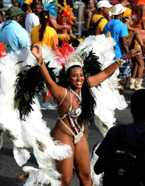 Winston Sill/Freelance Photographer
Bacchanal Jamaica Road Parade, from Mas Camp, Stadium North to Half Way Tree and back, held on Sunday April 27, 2014.