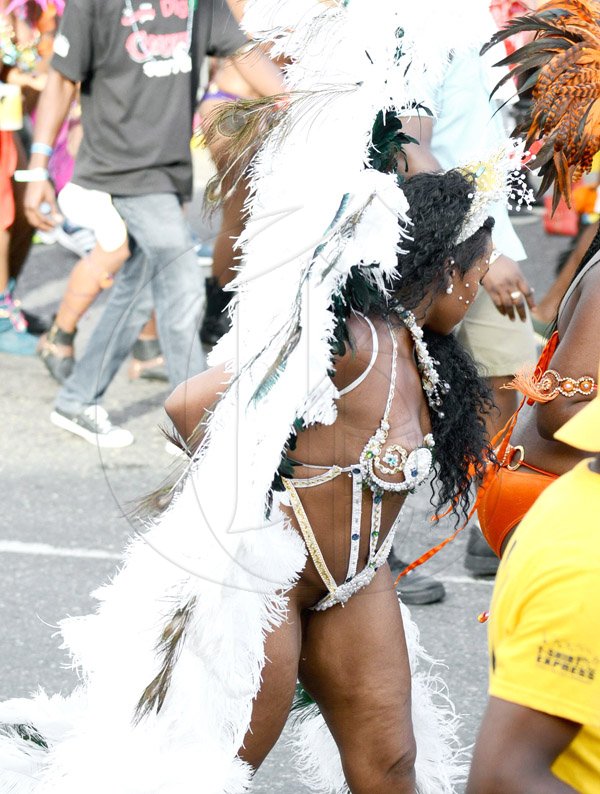 Winston Sill/Freelance Photographer
Bacchanal Jamaica Road Parade, from Mas Camp, Stadium North to Half Way Tree and back, held on Sunday April 27, 2014.