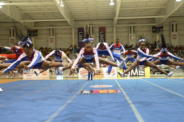 Ian Allen/Staff Photographer
Jamaica Fitness Association(Jamfit) annual Cheerleading Championship at the National Indoor Arena.