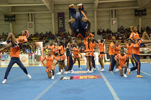 Ian Allen/Staff Photographer
Jamaica Fitness Association(Jamfit) annual Cheerleading Championship at the National Indoor Arena.