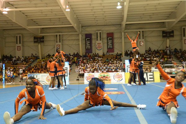 Ian Allen/Staff Photographer
Jamaica Fitness Association(Jamfit) annual Cheerleading Championship at the National Indoor Arena.