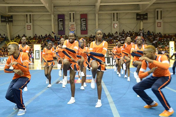 Ian Allen/Staff Photographer
Jamaica Fitness Association(Jamfit) annual Cheerleading Championship at the National Indoor Arena.