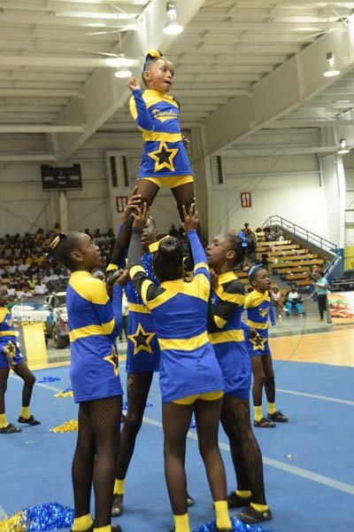 Ian Allen/Staff Photographer
Jamaica Fitness Association(Jamfit) annual Cheerleading Championship at the National Indoor Arena.