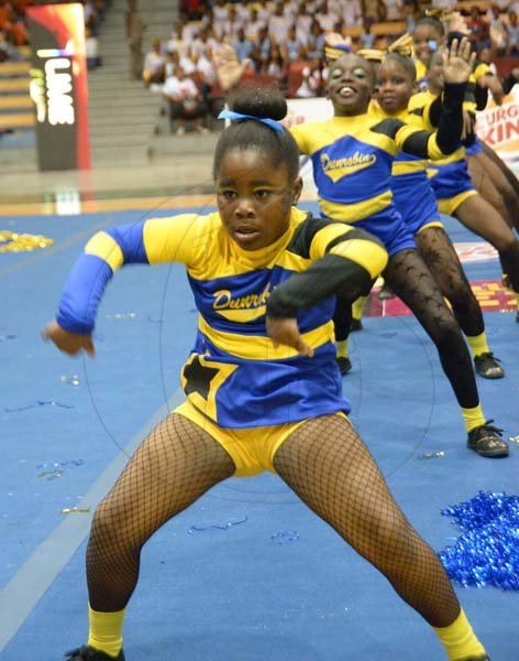 Ian Allen/Staff Photographer
Jamaica Fitness Association(Jamfit) annual Cheerleading Championship at the National Indoor Arena.