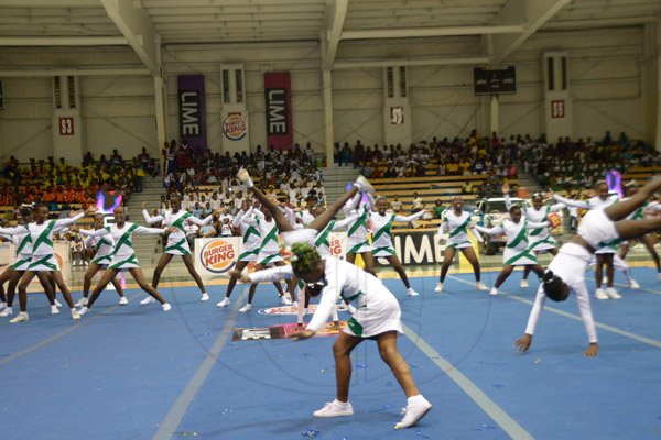 Ian Allen/Staff Photographer
Jamaica Fitness Association(Jamfit) annual Cheerleading Championship at the National Indoor Arena.