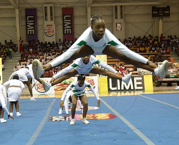 Ian Allen/Staff Photographer
Jamaica Fitness Association(Jamfit) annual Cheerleading Championship at the National Indoor Arena.