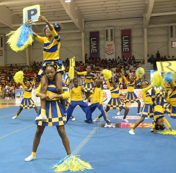 Ian Allen/Staff Photographer
Jamaica Fitness Association(Jamfit) annual Cheerleading Championship at the National Indoor Arena.