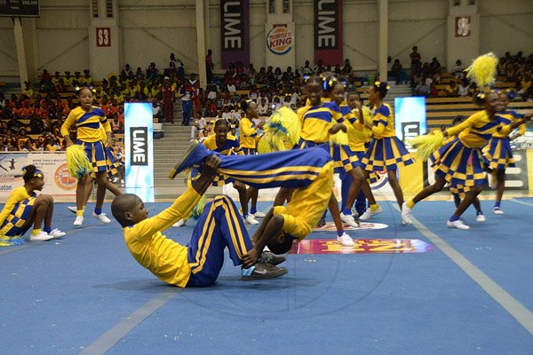 Ian Allen/Staff Photographer
Jamaica Fitness Association(Jamfit) annual Cheerleading Championship at the National Indoor Arena.