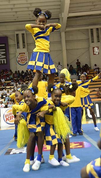 Ian Allen/Staff Photographer
Jamaica Fitness Association(Jamfit) annual Cheerleading Championship at the National Indoor Arena.