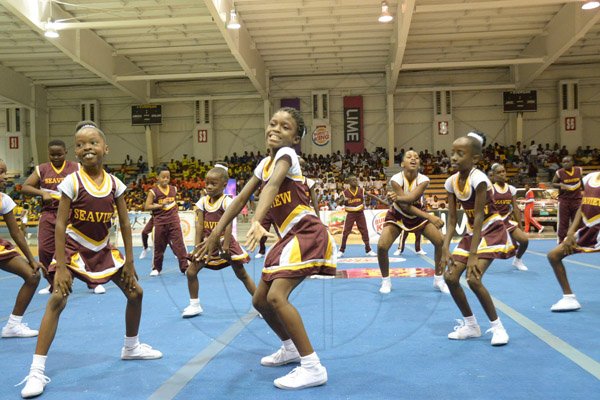 Ian Allen/Staff Photographer
Jamaica Fitness Association(Jamfit) annual Cheerleading Championship at the National Indoor Arena.