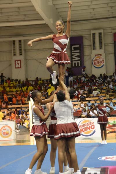 Ian Allen/Staff Photographer
Jamaica Fitness Association(Jamfit) annual Cheerleading Championship at the National Indoor Arena.