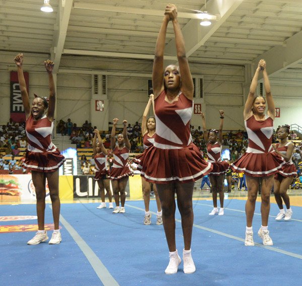 Ian Allen/Staff Photographer
Jamaica Fitness Association(Jamfit) annual Cheerleading Championship at the National Indoor Arena.