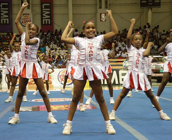 Ian Allen/Staff Photographer
Jamaica Fitness Association(Jamfit) annual Cheerleading Championship at the National Indoor Arena.