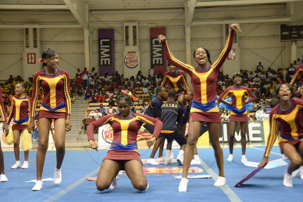 Ian Allen/Staff Photographer
Jamaica Fitness Association(Jamfit) annual Cheerleading Championship at the National Indoor Arena.