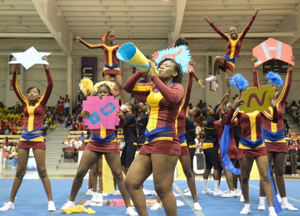 Ian Allen/Staff Photographer
Jamaica Fitness Association(Jamfit) annual Cheerleading Championship at the National Indoor Arena.