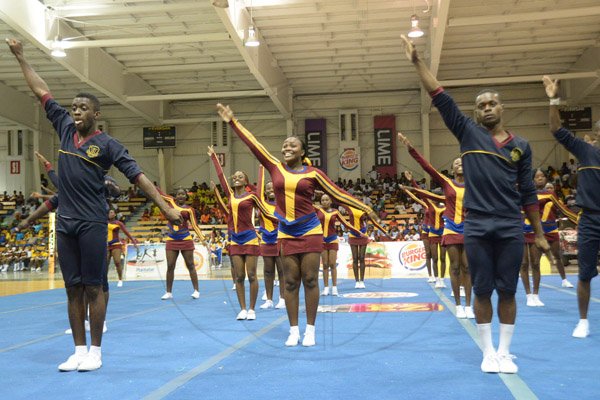 Ian Allen/Staff Photographer
Jamaica Fitness Association(Jamfit) annual Cheerleading Championship at the National Indoor Arena.