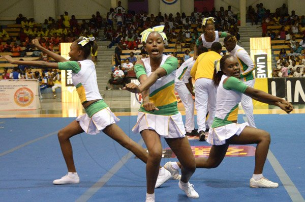 Ian Allen/Staff Photographer
Jamaica Fitness Association(Jamfit) annual Cheerleading Championship at the National Indoor Arena.