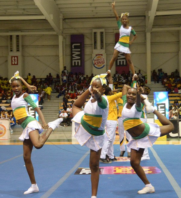 Ian Allen/Staff Photographer
Jamaica Fitness Association(Jamfit) annual Cheerleading Championship at the National Indoor Arena.