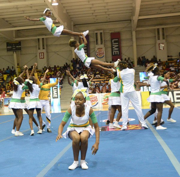 Ian Allen/Staff Photographer
Jamaica Fitness Association(Jamfit) annual Cheerleading Championship at the National Indoor Arena.