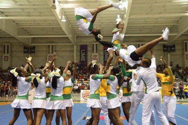 Ian Allen/Staff Photographer
Jamaica Fitness Association(Jamfit) annual Cheerleading Championship at the National Indoor Arena.