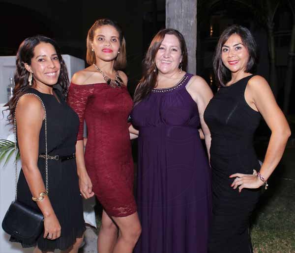 *** Local Caption *** Ashley AnguinA bevy of beauty in the form of from left:  Xiomisel Paeckel, Joely Acosta, Loreto Lazo and Xochitl Morales