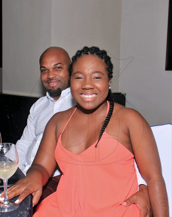 *** Local Caption *** Kevan Stewart (back) Managing Director H.O.F Decor poses with Chole DaCosta (front) Trade Marketing Manager- Samsung