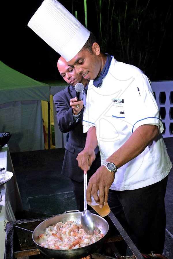 Winston Sill/Freelance Photographer
Chefs On Show annual fundraising event, held at the Jamaica Pegasus Hotel, New Kingston on Wednesday April 9, 2014.