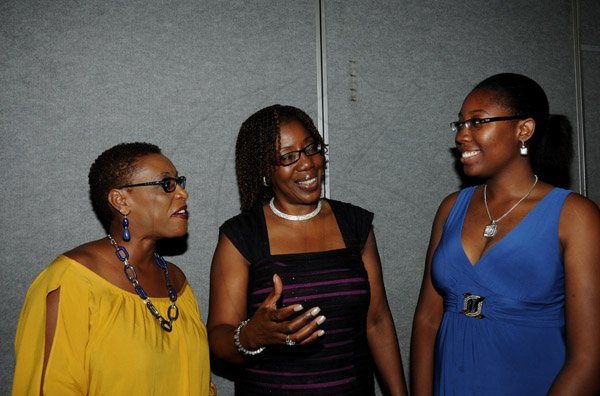 Winston Sill / Freelance Photographer
The Mico Alumni Association and The Mico University College presents "Classical Ballards" Concert featuring Curtis and Pauline Watson, held at the Jamaica Pegasus Hotel, New Kingston on Sunday night April 21, 2013. Here are Joydene Jarrett (left); Maxine Wilson (centre) and Aleah Williams (right).