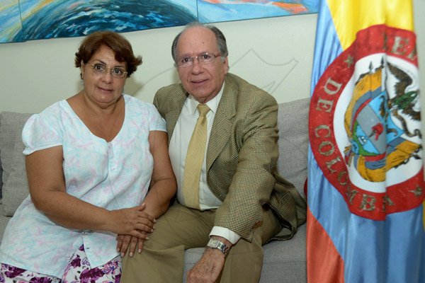 Ian Allen/Staff Photographer
Columbian Ambassador to Jamaica and his Wife